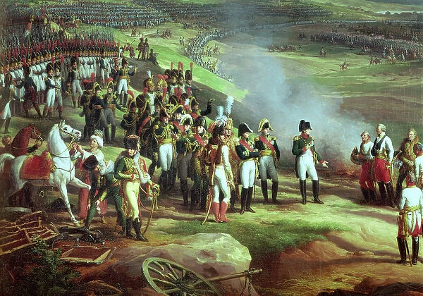 The Surrender of Ulm, 20th October 1805, detail of Napoleon, 1815 (oil on canvas)