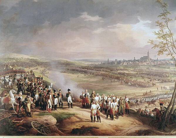 The surrender of Ulm, October 20th 1805, to the French Army during the Napoleonic Wars