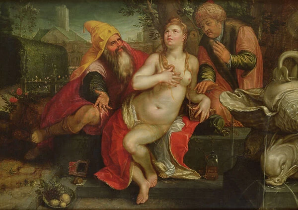 Susanna and the Elders, 1607 (oil on canvas)