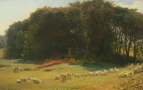 Sweet Summer Time, 1869 (oil on panel)