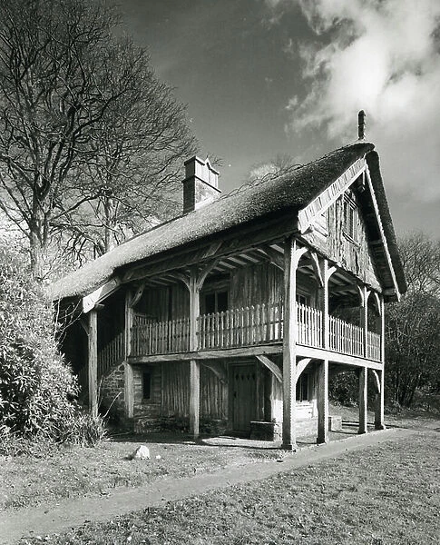 The Swiss Cottage, Endsleigh, from 100 Favourite Houses (b / w photo)
