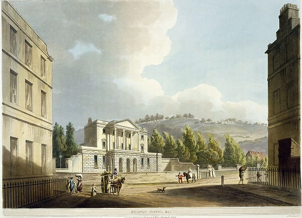 Sydney Hotel, from Bath Illustrated by a Series of Views