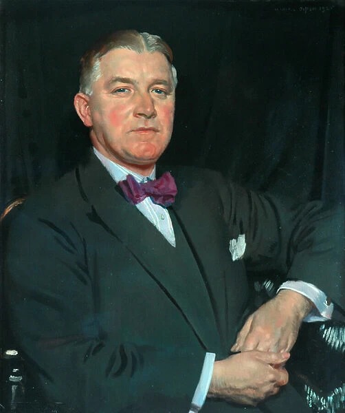 T. Howarth, JP, 1925 (oil on canvas)