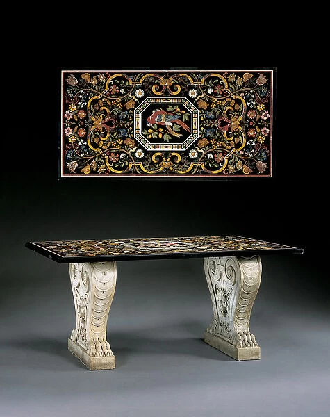 Table (pietra dura & marble)