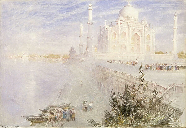 Taj Mahal, 1896 (w / c on paper)