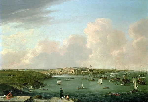 The taking of Belle Isle, 1761, by Commodore Keppel and Col. Hodgson
