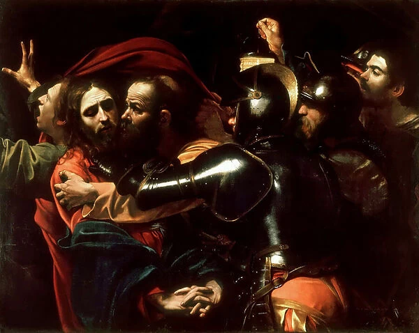 The Taking of Christ, 1602 (oil on canvas)