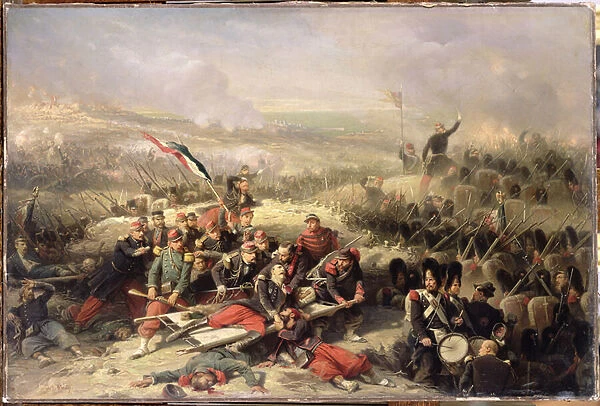 The Taking of Malakoff, 8th September 1855 (oil on canvas)