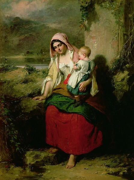 Taking Rest, 1858 (oil on canvas)