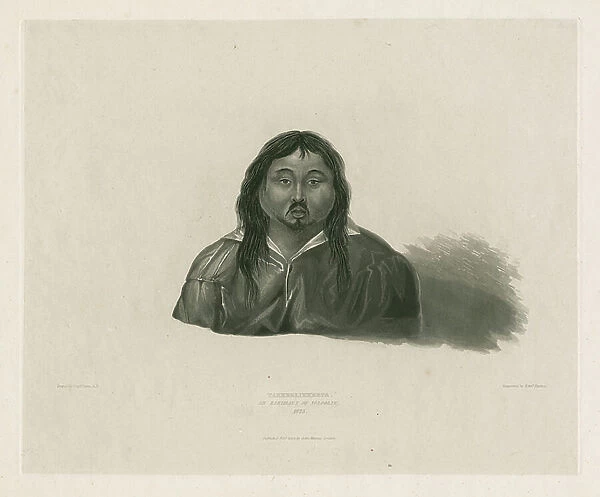 Takkeelikkeeta, an Eskimaux of Igloolik, 1823, 1824 (engraving)