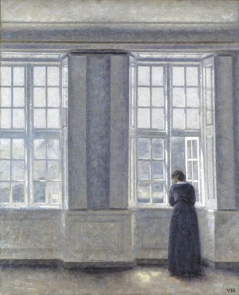 The Tall Windows, 1913 (oil on canvas)