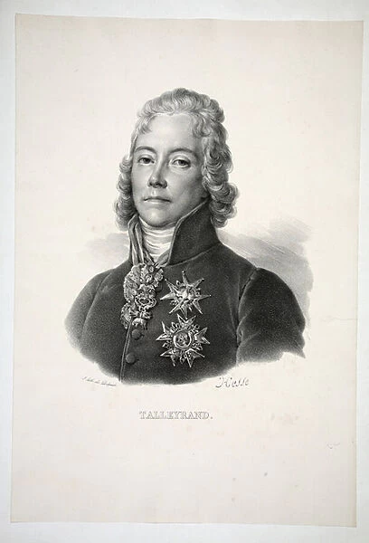 Talleyrand, pub. 1821 (engraving)