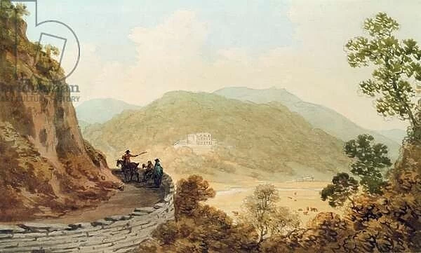 Tan y Bwlch, 1793 (pen & ink with w  /  c on paper)