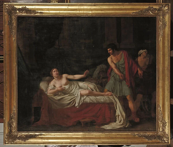Tarquin et Lucrece (oil on canvas)