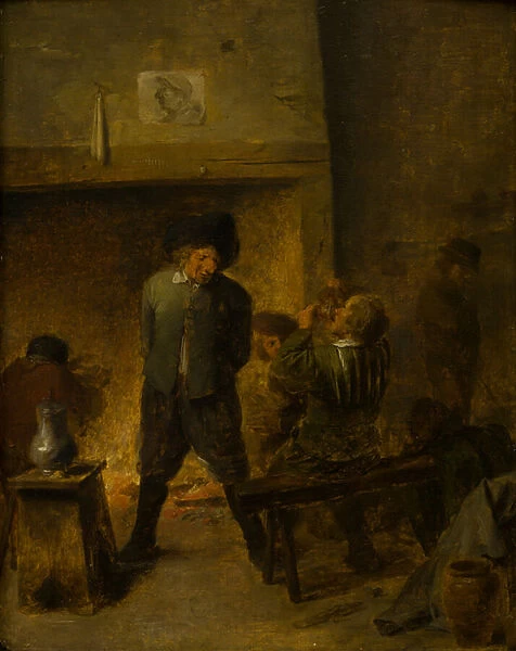 A Tavern Scene, c. 1625-38 (oil on panel)