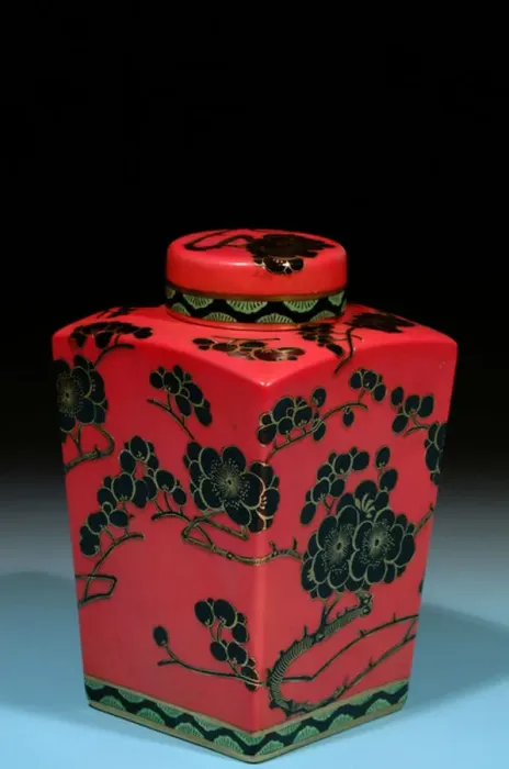 Framed Print : Tea Caddy, 1924 (earthenware)