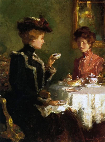 Tea Time, 1904 (oil on canvas)