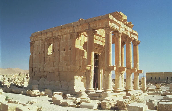 The Temple of Baal-Shamin, 1st century AD (photo)