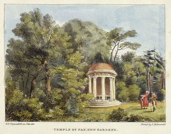 Temple of Pan, Kew Gardens, plate 12 from Kew Gardens
