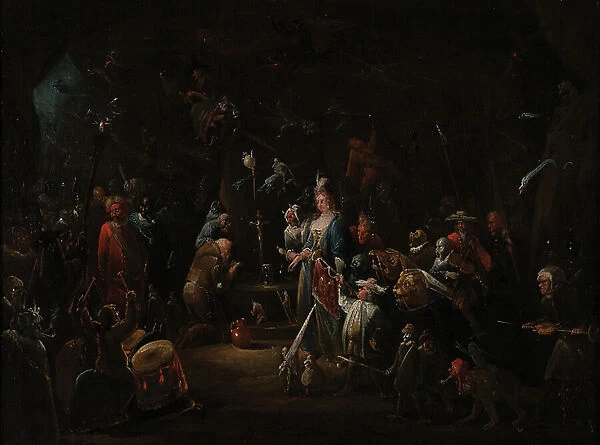 The Temptation of Saint Anthony, 17th Century (Oil on canvas)