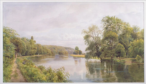 Thames, 1879 (w  /  c on paper)