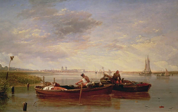 The Thames Below Greenwich, c. 1827 (oil on canvas)