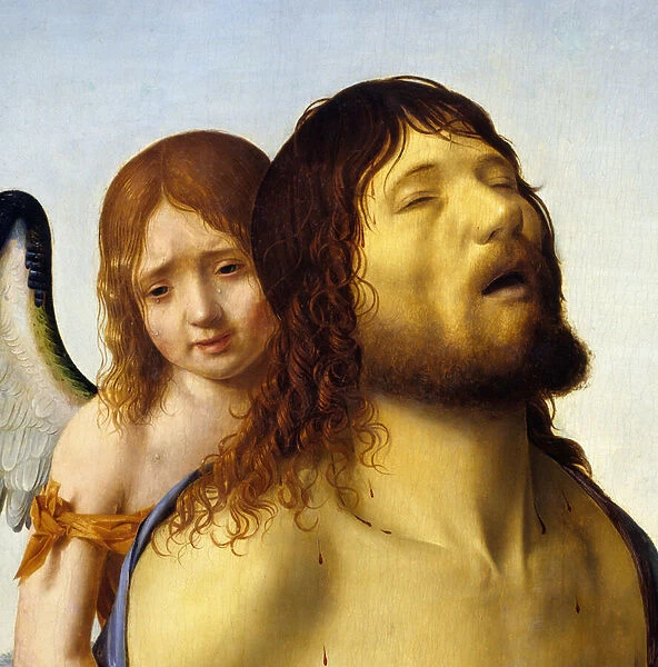 Detail of 'The Dead Christ Supported by an Angel'
