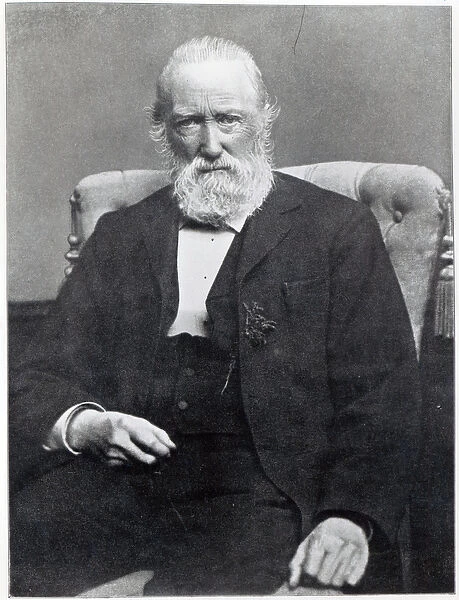 Theodor Storm, c. 1886 (b  /  w photo)