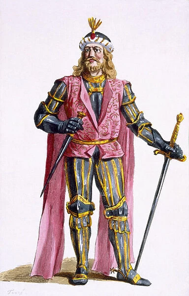 Theodoric I (1053-82) Count of Holland from Receuil des Estampes