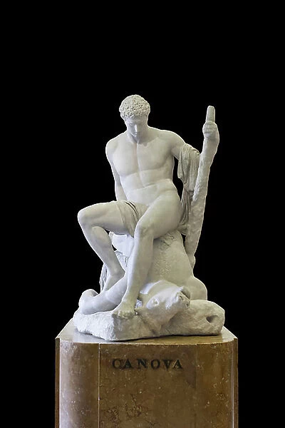 Theseus and the minotaur, 1782, (marble)