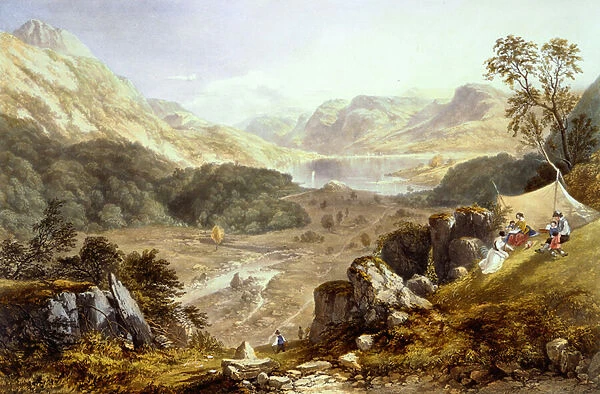 Thirlmere and Wythburn, from The English Lake District