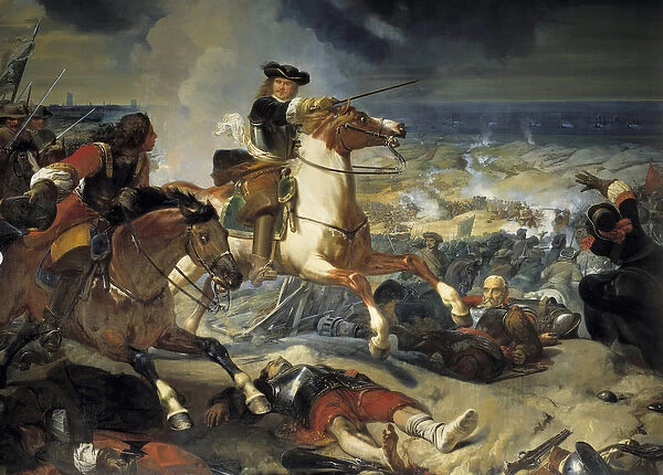 Thirty Years War: 'Battle of the Dunes at the seat of Dunkirk won by
