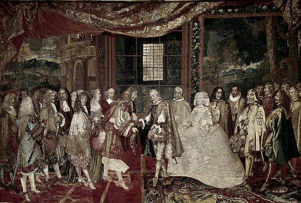 Thirty Years War: 'Interview of the King of France Louis XIV (1638-1715