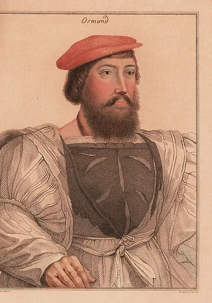 Thomas Boleyn or James Butler, Earl of Ormond. 1812 (engraving)