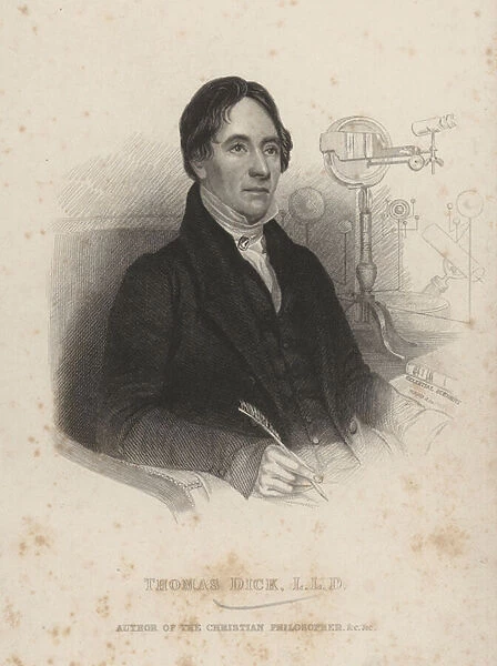 Thomas Dick, L L D. (engraving)