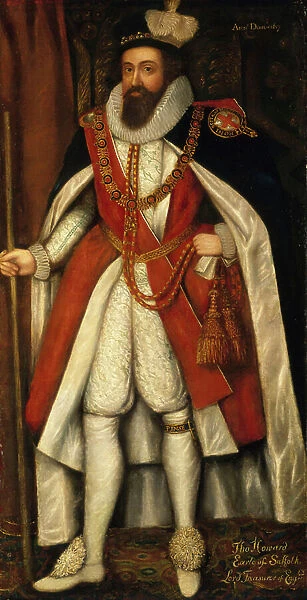 Thomas Howard, 1st Earl of Suffolk (1561-1626), 1617 (oil on canvas)