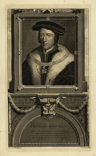 Thomas Howard, 3rd Duke of Norfolk (1473-1554) (engraving)