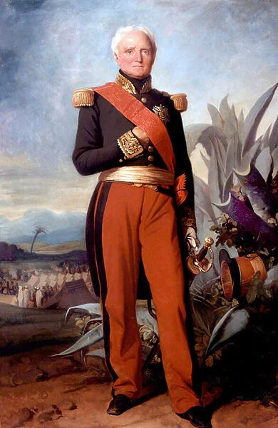 Thomas Robert Bugeaud de la Piconnerie, Marshall of France in 1843 (oil on canvas)