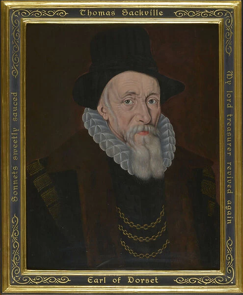 Thomas Sackville, 1st Earl of Dorset (oil on panel)