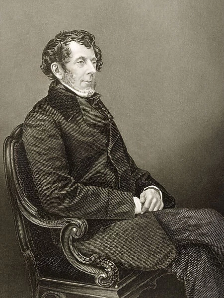 Thomas Slingsby Duncombe (1796-1861) engraved by D. J. Pound from a photograph
