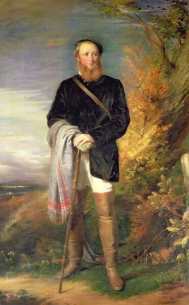 Thomas William Coke of Holkham (1822-1909) 2nd Earl of Leicester (oil on canvas)