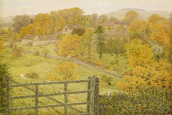 Thorpe, Derbyshire, 1880 (w  /  c on paper)
