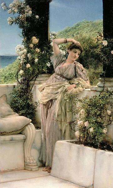Thou Rose of All the Roses, 1885 (oil on panel)