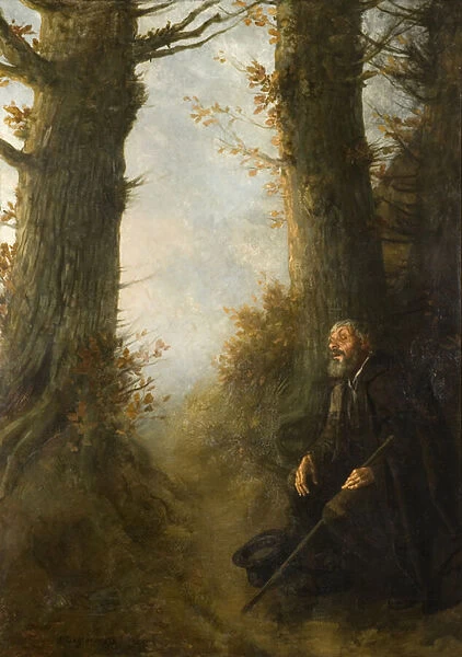 Tired wanderer, 1878 (oil on canvas)