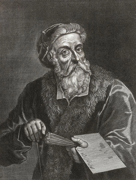 Titian. Portrait. (print)