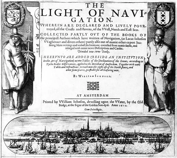 Title Page for The Light of Navigation by William Iohnson