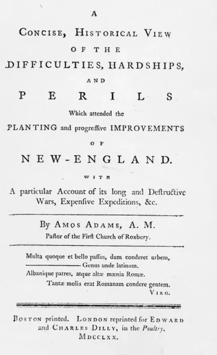 Framed Print : Titlepage to A Concise, Historical View of the Difficulties, Hardships