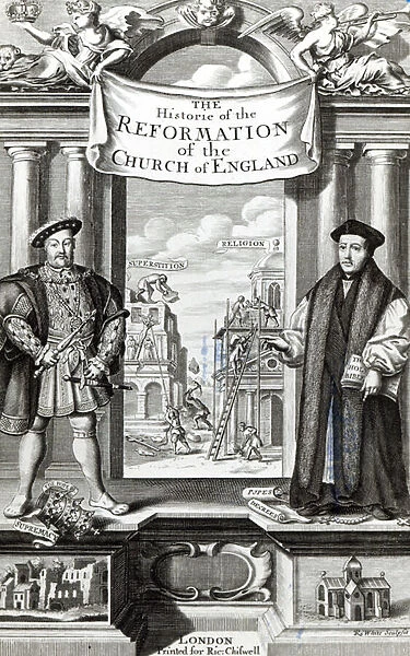 Titlepage of The History of the Reformation of the Church of England