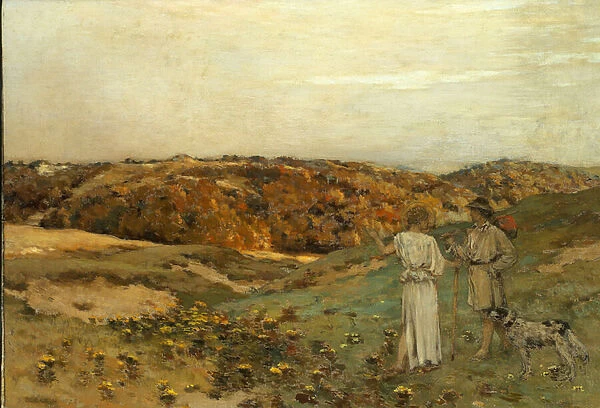 Tobias and the Angel, 1878 (oil on canvas)