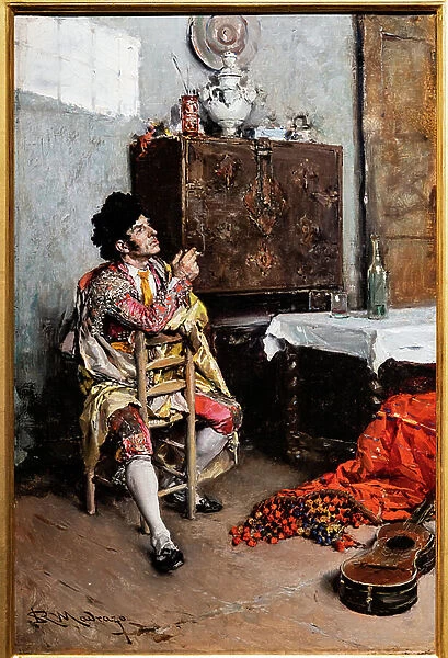 The toreador, 1878-80 (oil on panel)
